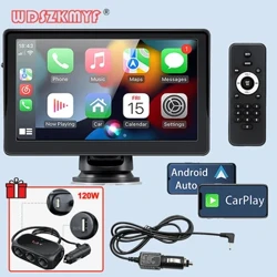 7 Polegada portátil rádio do carro multimídia player de vídeo sem fio carplay android tela toque universal estéreo do carro para nissan toyota