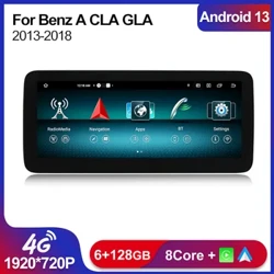 Bil Intelligent System For Mercedes Benz A CLA GLA Class W176 C117 X117 X156 2013-2018 Carplay Auto WIFI Bilradio Multimedia