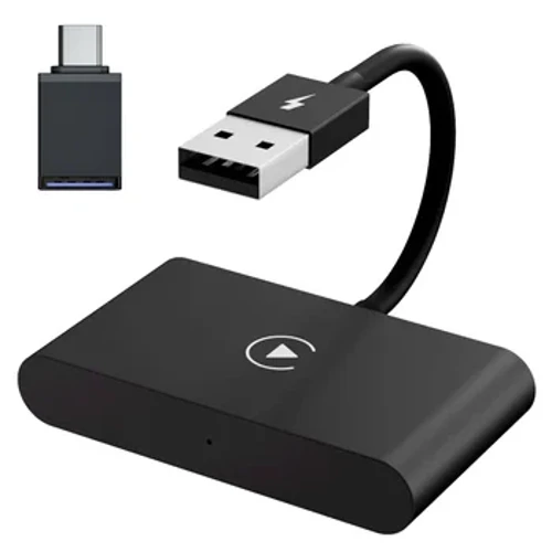Yeni Kablosuz Oto Araç Adaptörü, Apple Kablosuz Carplay Dongle, Tak Çalıştır WiFi Çevrimiçi Güncelleme iPhone için Kablosuz CarPlay Adaptörü