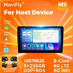 Navifly 8Core 2Din Android Auto autoraadio multimeedia videopleier Universaalne stereo Carplay GPS Volkswagen Nissan Hyundai Kia jaoks