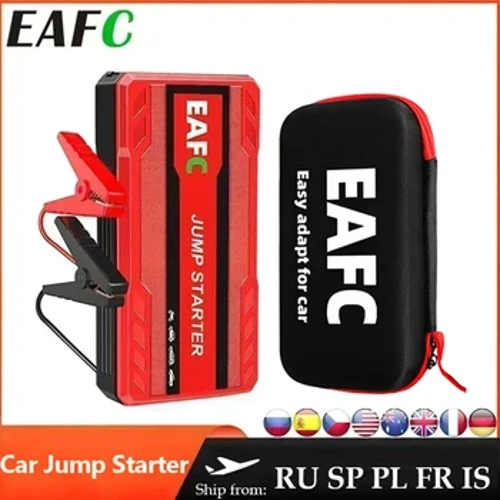 12V nešiojamasis automobilio starteris avarinis akumuliatoriaus stiprintuvas Power Bank Automobilio greito paleidimo automobilio paleidimo įtaisas