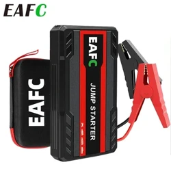 Avviatore di emergenza per auto Dispositivo di avviamento automatico da 12 V per batteria per auto portatile con luce a LED per buster di avviamento batteria automatico