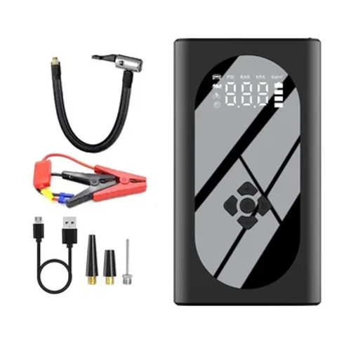 4 Trong 1 3000A Xe Khởi Động Power Bank 150PSI Tự Động Máy Nén Khí Không Dây Bơm Lốp Xe Ô Tô Tăng Áp Pin Thiết Bị Khởi Động
