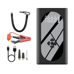 4 An 1 3000A Auto Jump Starter Power Bank 150PSI Auto Air Kompressor Wireless Pneuen Pompel Auto Batterie Booster Startgerät