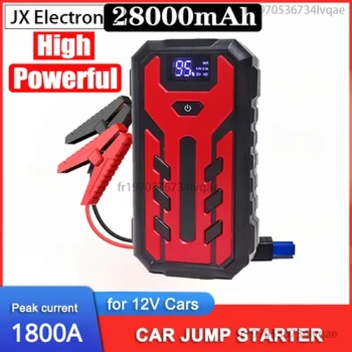 28000mAh Portable Automotive Jump Starter 12V Start Charging System Booster para sa External Battery Power Bank Air Compressor ng Kotse
