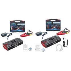 I-Car Jump Starter Air Power Lighting Portable Air Compressor Izimoto-Ibhethri Eqala I-Tyre Inflator LX0E