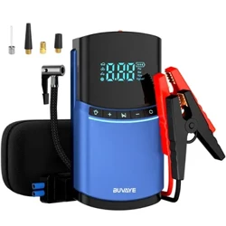 Uusimman mallin auton käynnistinrenkaan täyttöpumppu 10400MAH kannettava kompressori ilmapumppu mobiililaturitoiminto