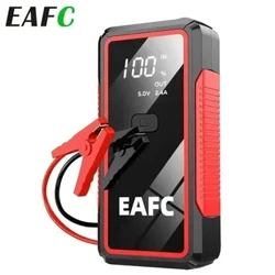 Štartovací štartér do auta EAFC 2000A Power Bank Autobatéria Núdzová pomocná nabíjačka Nabíjačka Štartovacie osvetlenie 12V Prenosné štartovacie zariadenie do auta