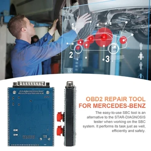 OBD Erhuelung LED Liicht Auto Inspektioun Tools Code C249F ABS SBC Tool fir Mercedes Benz SBC W211/R230