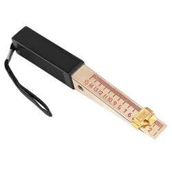 Engineering Lineal 150X15x17mm Keil-geformt Vernier Gauge Fire Door Space Gauge House Engineering Inspection Tool 0.2Mm