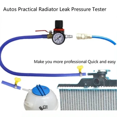 Universal Car Coolant Water Tank Detector de fugas Radiador Probador de presión Gauter Inspección Automotive Inspection Herramient