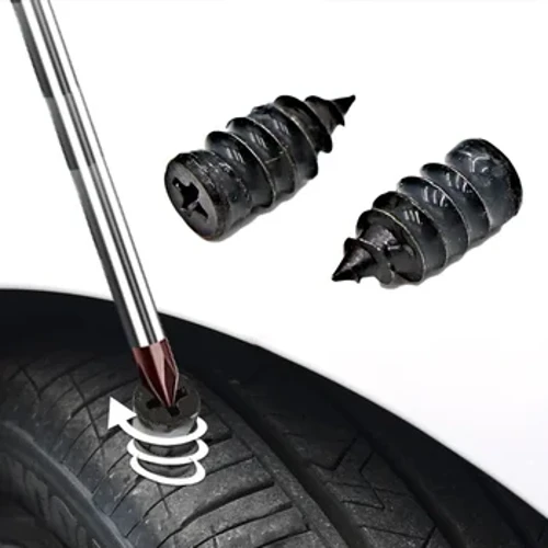 Chombo cha Kurekebisha Matairi ya Utupu kwa Chombo cha Pikipiki cha Rubber Tubeless Tire ya Gari Set Gundi Vifaa Visivyolipishwa vya Filamu Utunzaji wa Magari Mapya.