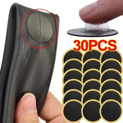30/20/10 Chiếc Xe Đạp Không Keo Dán Lốp Xe Miếng Dán Dụng Cụ Sửa Chữa Nhanh Chóng Bảo Vệ Lốp Miếng Dán Keo Nhanh khô Xe Đạp Phụ Kiện