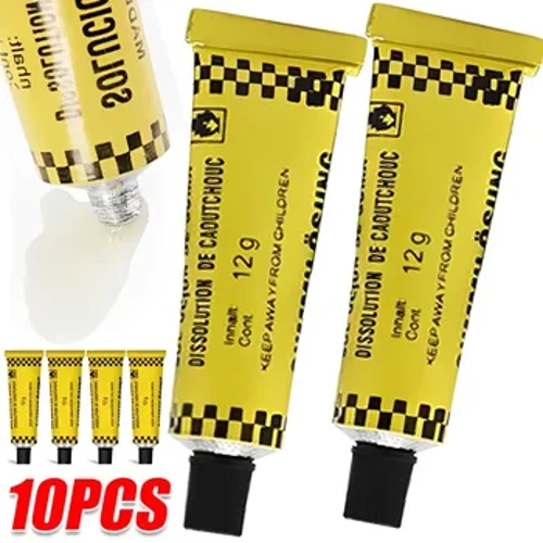 Reparación universal de neumáticos para el automóvil Reparación de la motocicleta Glue Bicicleta Tubo interno Herramientas de reparación de pinchazos Bike Trye Patching de parches de parcheo de neumáticos