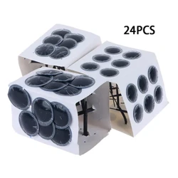 I-24Pcs I-Pneumatic Mushroom Nail Film Imoto Ithayi Elibandayo Lefilimu I-Rubber Stutching Machine Ikhithi Yokulungisa Isondo Le-Integral Plug
