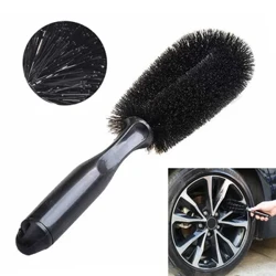 Bàn chải bánh xe ô tô Bàn chải làm sạch lốp Dụng cụ chà vành xe ô tô Bụi lau bụi Tay cầm xe máy Bánh xe tải Xe chi tiết Bàn chải