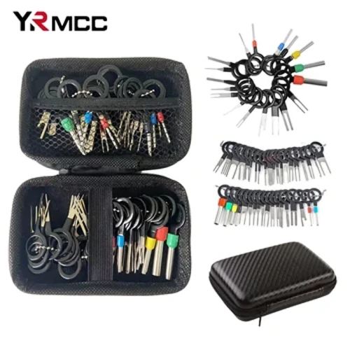 Kit de extracción de Terminal de coche, caja de conector de clavija de cable, Extractor de Pin de liberación, herramientas de reparación de enchufe de Terminal, 41/26 Uds.
