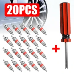 20 Chiếc Lốp Xe Ô Tô Lõi Van Lắp Với Tẩy Dụng Cụ Ô Tô Xe Đạp Xe Máy Sửa Chữa Bánh Xe Lắp Đặt Dụng Cụ Phụ Kiện Xe Hơi