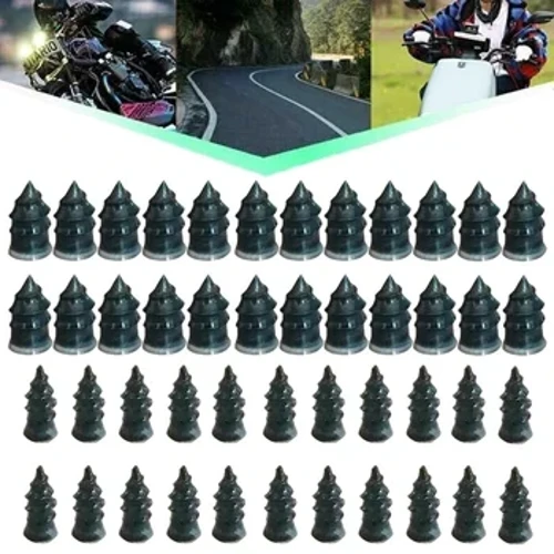 Vakuumdäcksreparationsspiksats för bil Motorcykel Bilskoter Gummi Slanglösa däckreparationsverktygssats Limfri reparation Däckfilmsspik