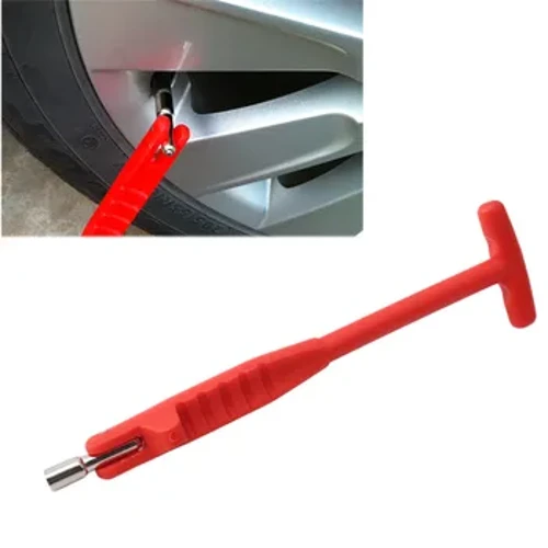 Katup Ban Batang Penarik Tabung Logam Alat Perbaikan Ban Katup Batang Inti Mobil Motor Remover Drop Pengiriman