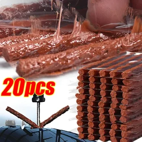 5/20pcs Stiallacha Deisithe Bonn Tubeless Gliú Stiring le haghaidh Puncture mBonn Carranna Éigeandála Gluaisrothar Rothar Boinn Deisiúchán Stiallacha Rubair
