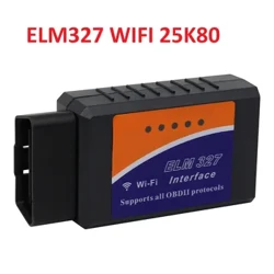 Icar Wifi ELM327 V1.5 OBD2 skener PIC18F25K80 ELM 327 OBD diagnostický nástroj do auta pre Android / IOS