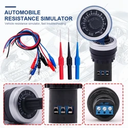 36CM 12 V Auto Tester obwodów samochodowych Czujnik rezystancji sygnału Symulator sygnału Narzędzie diagnostyczne paliwa Czujnik rezystancji generatora analogowego
