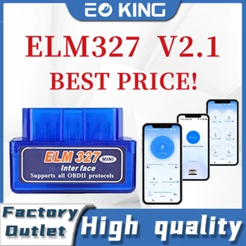 Мини ELM327 OBD V2.1 OBD2 Bluetooth автоматический сканер автомобильный тестер диагностический инструмент для IOS Android Windows Symbian