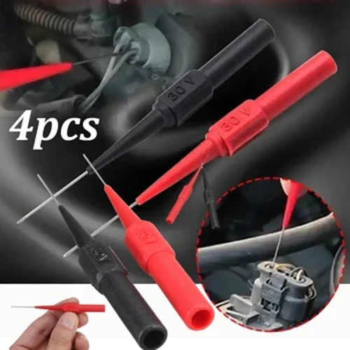 30V Công Cụ Chẩn Đoán Đồng Hồ Đo Vạn Năng Chì Kiểm Tra Extention Lại Xỏ Đầu Kim Đầu Dò Xe Ô Tô Kiểm Tra Bộ