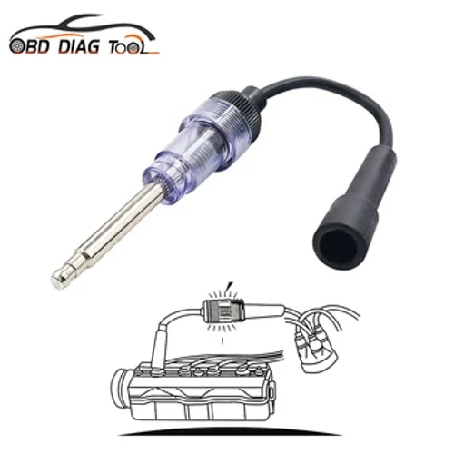Best Auto Spark Plug เครื่องทดสอบคอยล์จุดระเบิด Spark Plug Tester ปากการถ Checker เครื่องมือวินิจฉัย 12V In-Line Bus เครื่องวิเคราะห์
