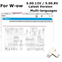2023 Fir WOW 5.00.12 Diagnostesch Tool Fir Vd Tcs Pro fir Del-Phis fir Autoreparatioun Software Multi-Sprooch Franséisch