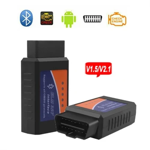 Scanner Elm327 Obd2 Elm 327 V1.5/V2.1, lecteur de Code Bluetooth, outil de Diagnostic automatique, fabriqué pour Android