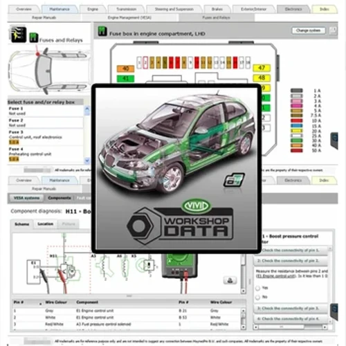 Vivid Workshop DATA 2018.01 v(atris-technik) Automotive Diagnostic Tools saites programmatūra Car Vehicle Tool Auto Repair Software