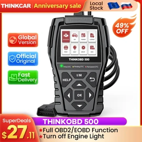 THINKCAR THINKOBD 500 Công cụ chẩn đoán ô tô cho máy quét ô tô Obd2 Phiên bản ô tô Obd 2 Chẩn đoán cập nhật miễn phí trọn đời