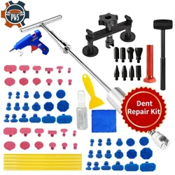 Tự động chuyên nghiệp Paintless Dent Dụng cụ sửa chữa Xe Dent Repair Kit Dent Removal Kits Dent Remover Dent Puller cho Ô tô Xe