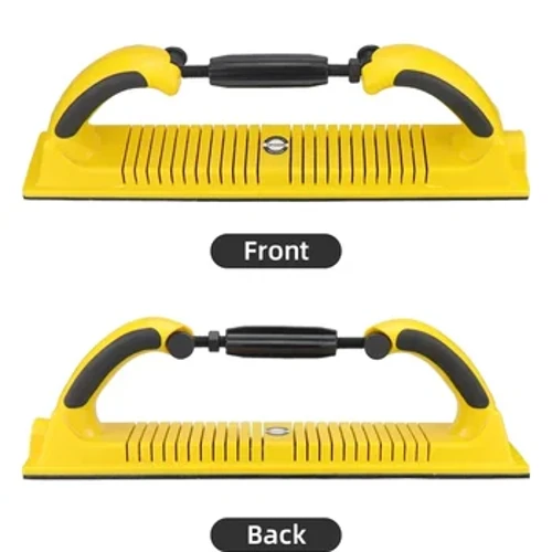 Dréchent Schleifen Hand Push Board Auto Putty gro Handplaner justierbar konkav a konvex Fliger Handschleifblock Kierperreparatur Tool