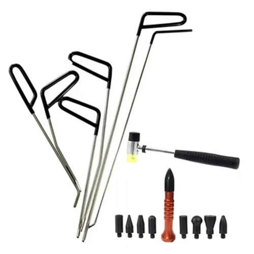 Pag-aayos ng Dent ng Sasakyan Pang-alis ng yelo Mga Kawit Mga Pamalo ng Sasakyan na Walang Pintor na Pag-alis ng Dent ng Pinto Pag-alis ng Dent Ding Mga Walang Sakit na Tool para sa Automotive