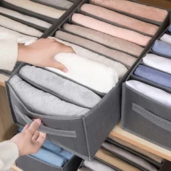Imbakan ng Damit Organizer Pantalon Jeans Storage Box Cabinets Organizer ng Damit Para sa Underwear Bra Tie T-Shirt Socks Organizer Box