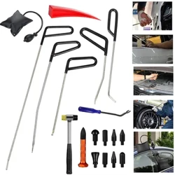 Universal Auto Body Entfernung Edelstol Crowbar Paintless Dent Reparatur Kit Professionell Workshop Auto Accessoiren Hand Tools
