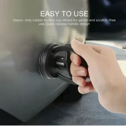 2Pcs Suction Cup Lifter Glass Sucker Floor Tile Panel Ave meaafale Fe'avea'i Dent Puller Taulima Ta'avale Toe Fa'aleleia Mea faigaluega.