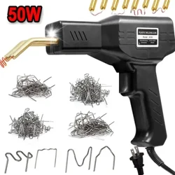 Xe Ô Tô 50W Nhựa Máy Hàn Súng Dụng Cụ 200/1000 Viên Nóng Kim Bấm Cho Thân Ô Tô Ốp Lưng Hàn Nhựa Nhựa bình Gas Sửa Chữa
