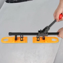 Car Dent Puller Removal Hand Gear Expander Repair Tools na May 2Pcs Sheet Glue Pulling Tabs Bodywork Care Mga Accessry sa Sasakyan
