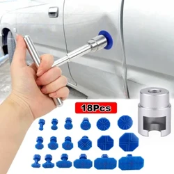 Bộ dụng cụ sửa chữa xe ô tô auto body t dent cơ học slide kim loại + 18pcs hút cốc pulner kit phụ kiện ô tô bộ