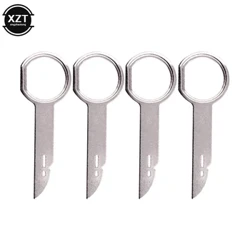 2 adet/4 adet araba radyo Stereo serbest bırakma kaldırma kurulum aracı anahtar kurulum VW için Audi için Ford için Porsche için araba araçları