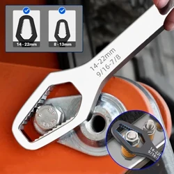 Car Universal Torx Wrench 8-22mm Addasadwy Hunan-tynhau Bwrdd Wrench Bwrdd Dwbl Pen Torx Spanner Torx Spanner Offer Llaw Newydd