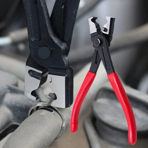 Paʻa Paʻa Paʻa ʻOihana Clic-R Type Collar Hose Clamp Paʻa lima ʻaila Pipe Flat Band Ring Pliers Mea Hana Wehewehe Kaʻa