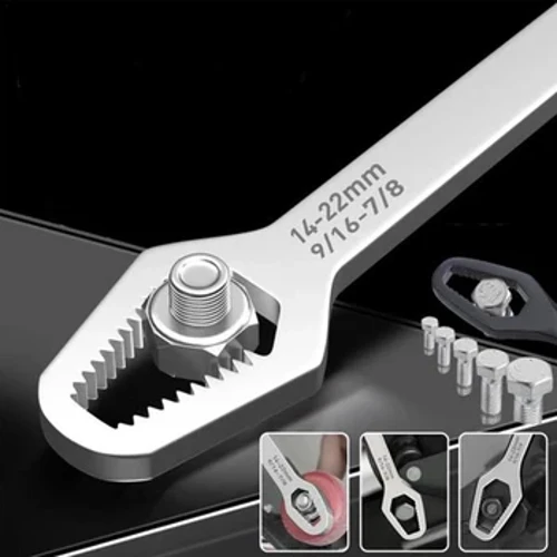 8-22mm Universal Torx Wrench Hoʻopaʻa ponoʻī iā ʻoe iho i nā aniani hiki ke hoʻoponopono ʻia ʻo Wrench Board ʻelua poʻo Torx Spanner mau mea hana lima no ka hale hana.
