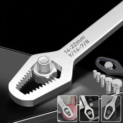 8-22 mm Universal-Torxschlüssel Selbstspannend Verstellbarer Brillenschlüsselbrett Doppelkopf-Torxschlüssel Handwerkzeuge für Fabrik