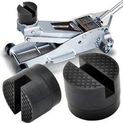 I-floor Slotted Car Jack Rubber Pad Frame Protector Adapter Jacking Tool Pinch Weld Side Lifting Disk Ye-Lexus Subaru Fiat Volvo