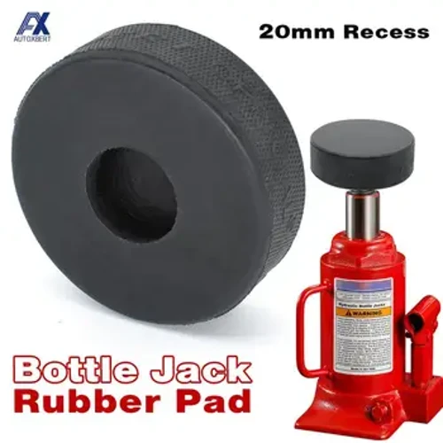Cao Su Jack Cắm Miếng Lót Bảo Vệ Adapter Xe Jacking Dụng Cụ Kẹp Hàn Bên Nâng Đĩa 20 Mm Lỗ Cho Hầu Hết 2 Tấn Chai Jack Cắm